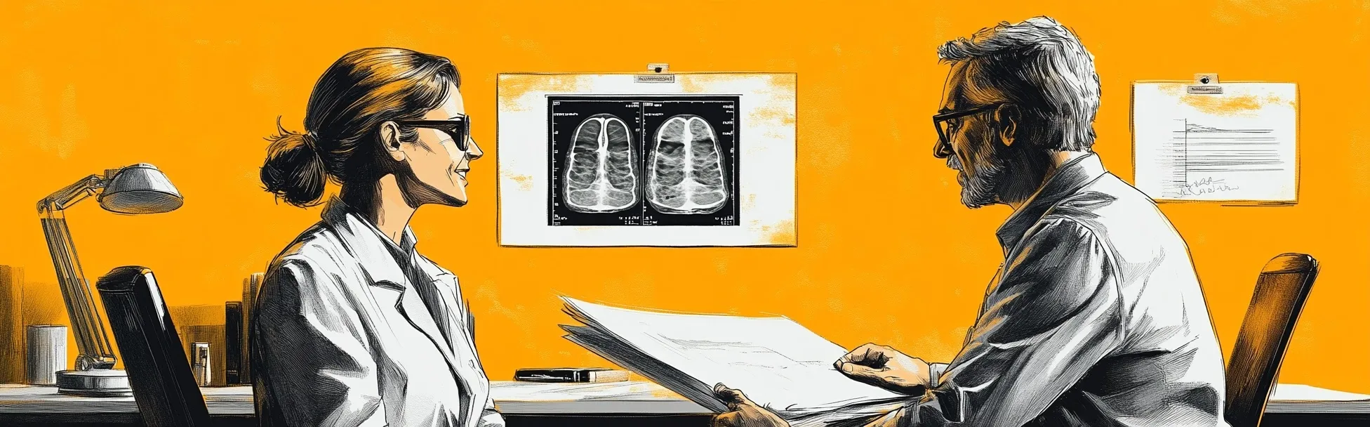 Building a radiology practice — business development illustration